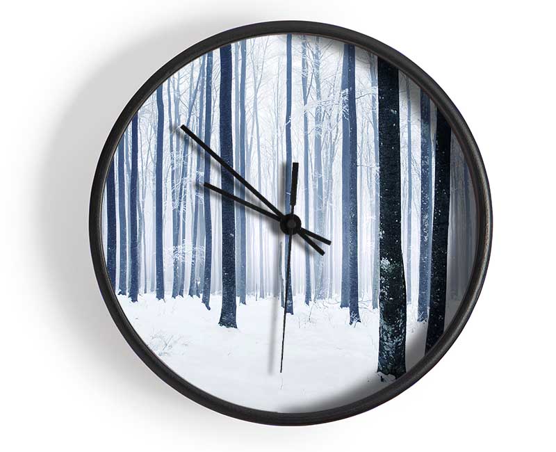 Winter Magic Clock - Wallart-Direct UK