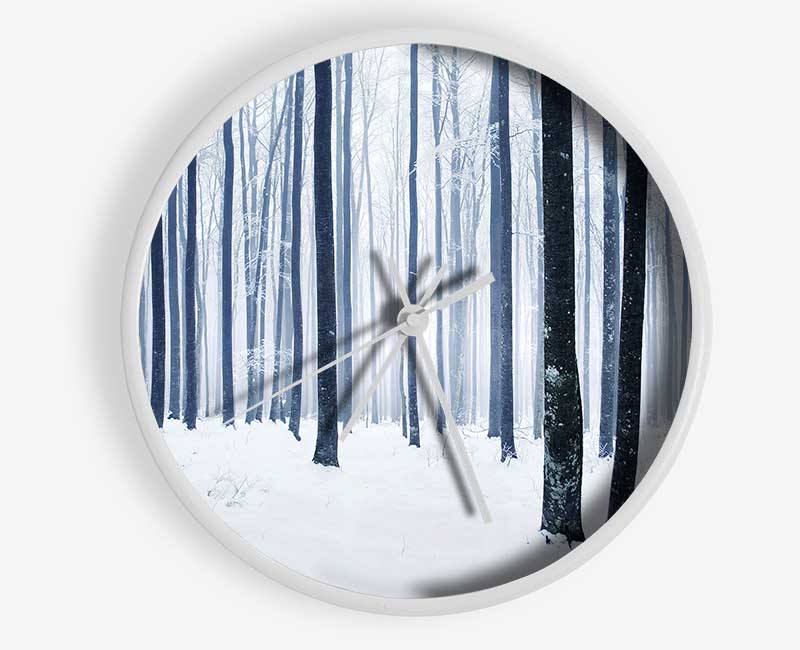Winter Magic Clock - Wallart-Direct UK