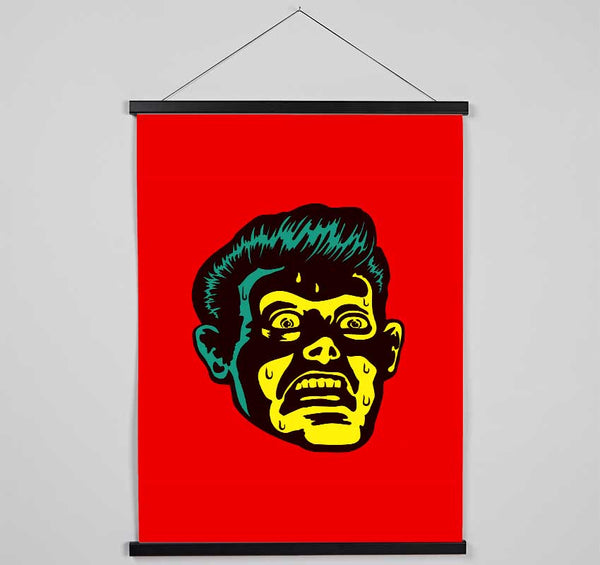 Face Of Horror Hanging Poster - Wallart-Direct UK