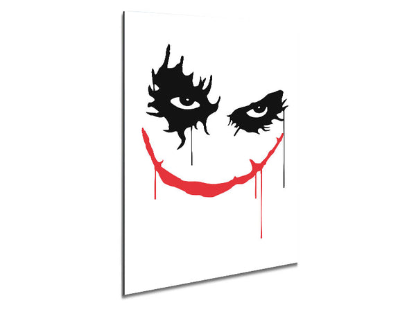 Joker Face Metal Print