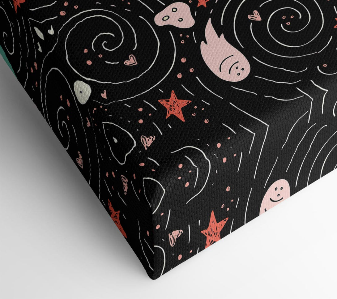  A Canvas Print of Love You Space Canvas Wall Art