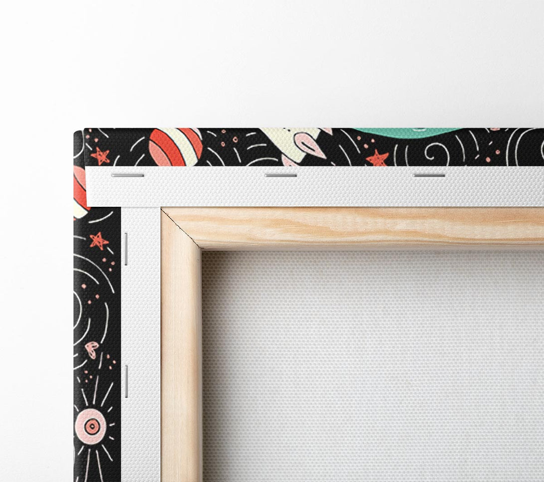  A Canvas Print of Love You Space Canvas Wall Art