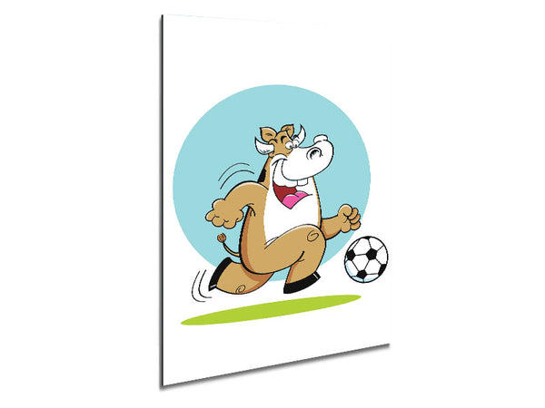 Fußball-Bullenspaß