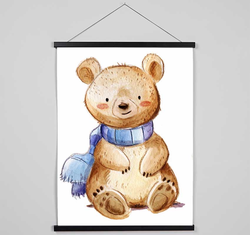 Winter Bear Hanging Poster - Wallart-Direct UK