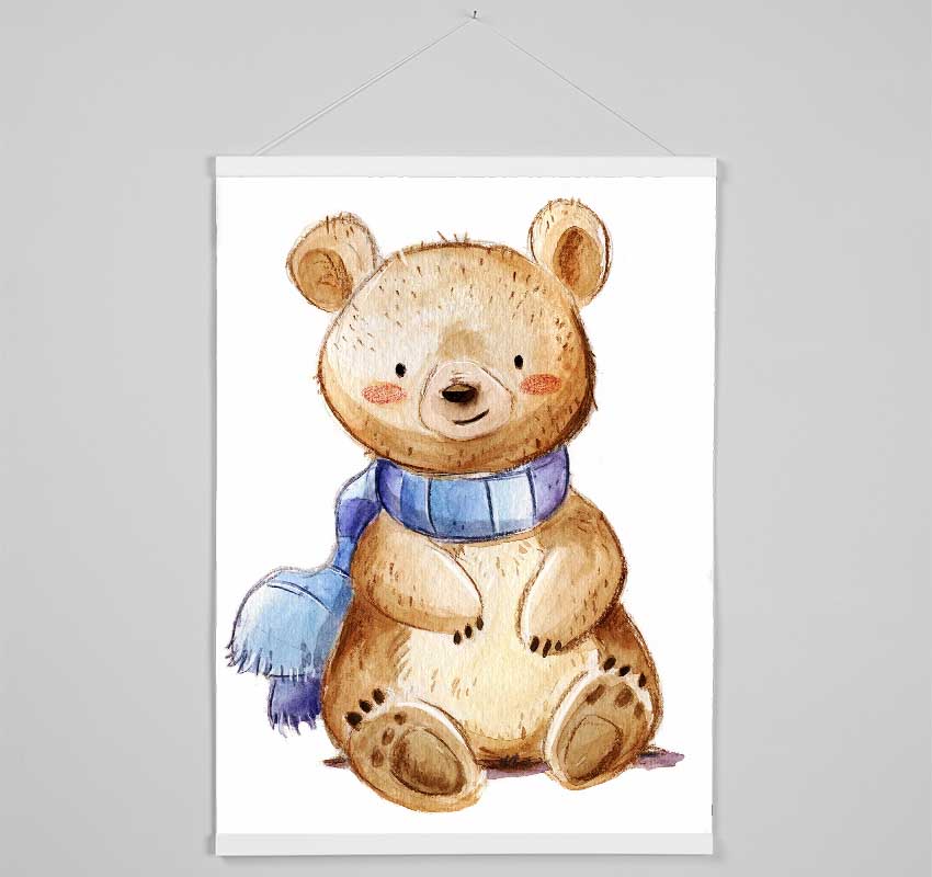 Winter Bear Hanging Poster - Wallart-Direct UK