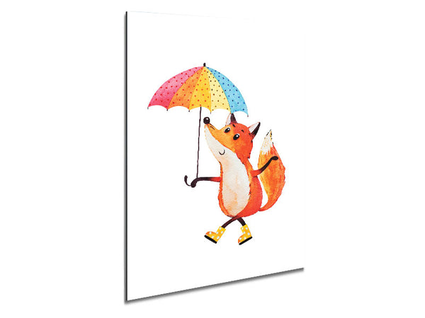 Foxy im Regen