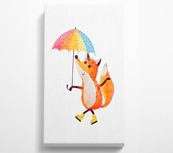 Foxy im Regen
