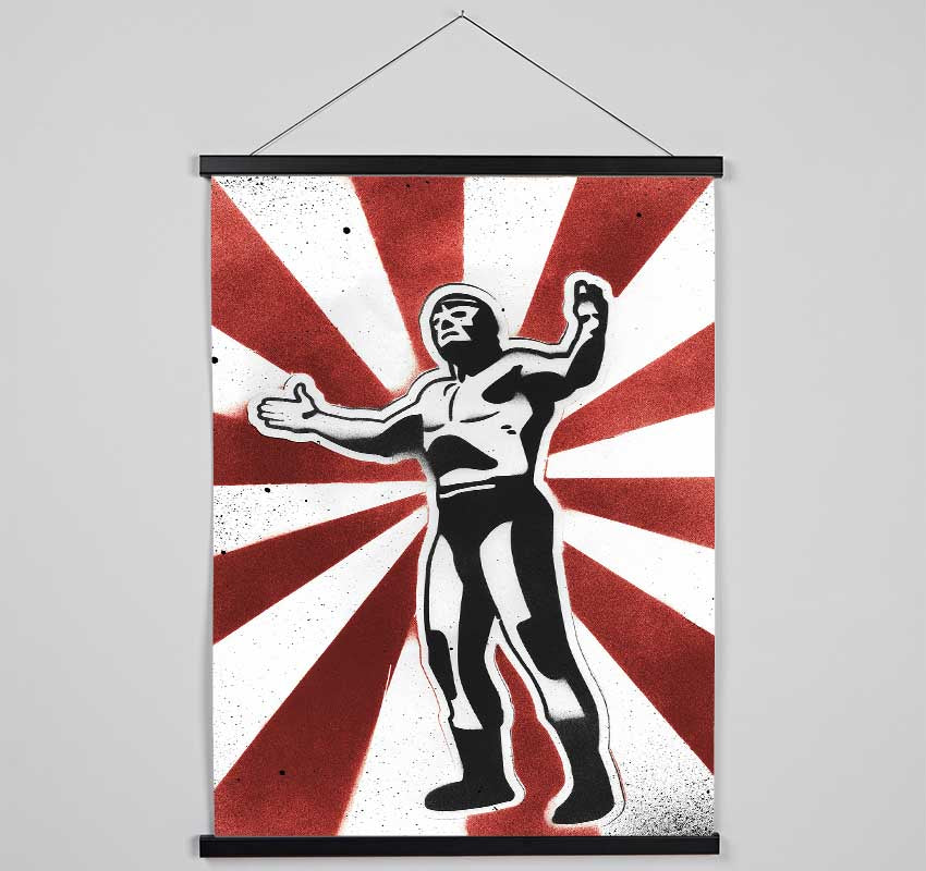 Wrestling Hero Hanging Poster - Wallart-Direct UK