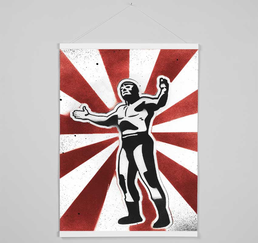 Wrestling Hero Hanging Poster - Wallart-Direct UK