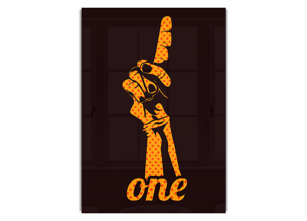 One
