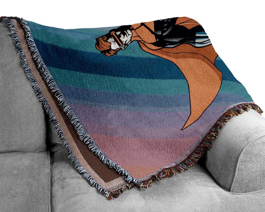 Superhero 2 Woven Blanket
