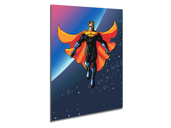 Superhero 2 Metal Print