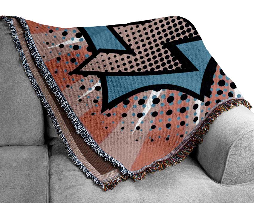 Pink Wow Woven Blanket