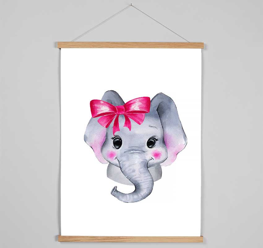 Elephant Love 1 Hanging Poster - Wallart-Direct UK