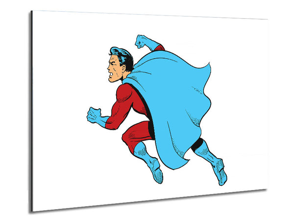 Superhero 3 Metal Print