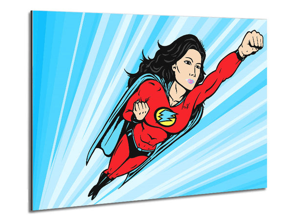 Superwoman Metal Print