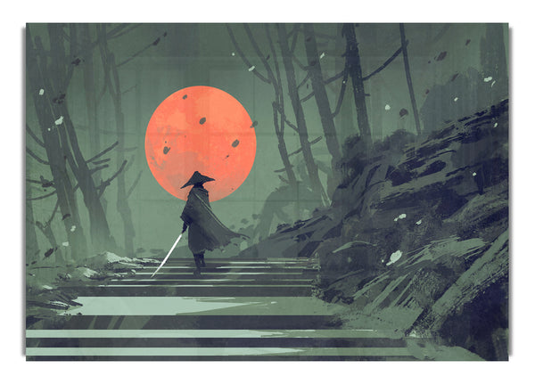 Samurai Warrior Sun