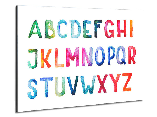 Regenbogen-Alphabet