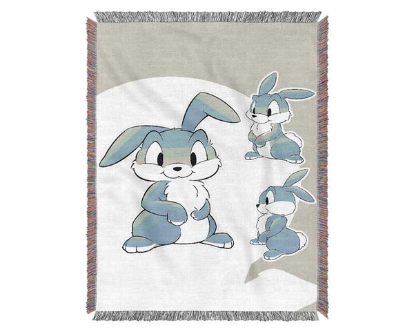 Bunny Hop Woven Blanket