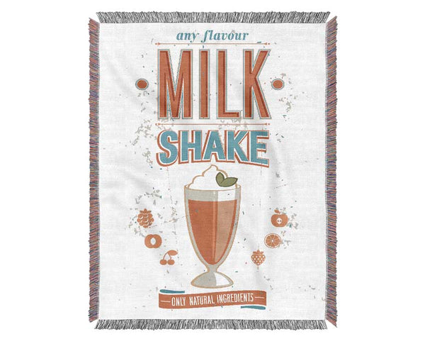 Milk Shake Woven Blanket