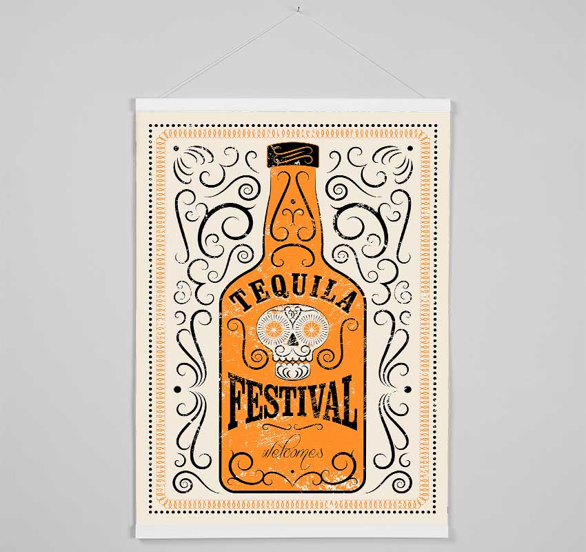 Tequila Festival 2 Hanging Poster - Wallart-Direct UK