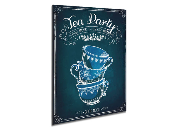 Tea Party 1 Metal Print