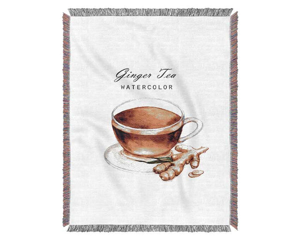 Ginger Tea Woven Blanket