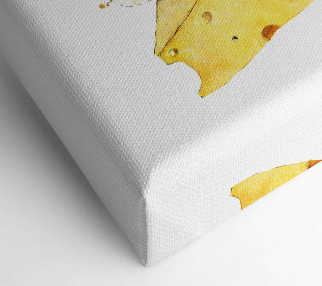 Picture of Cheese Selection Canvas Print Wall Art