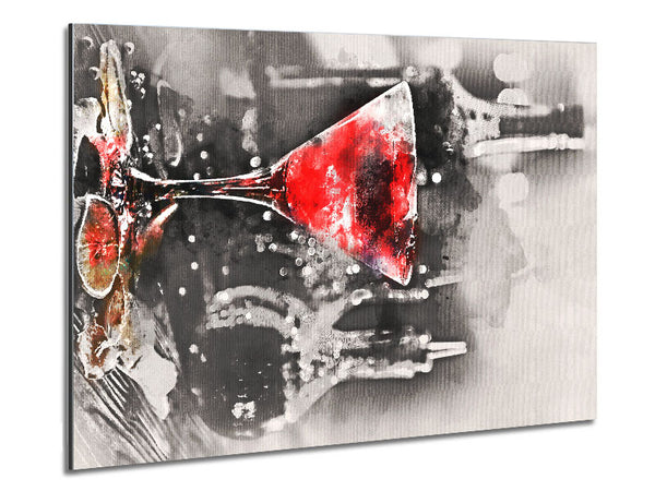 Roter Cocktail