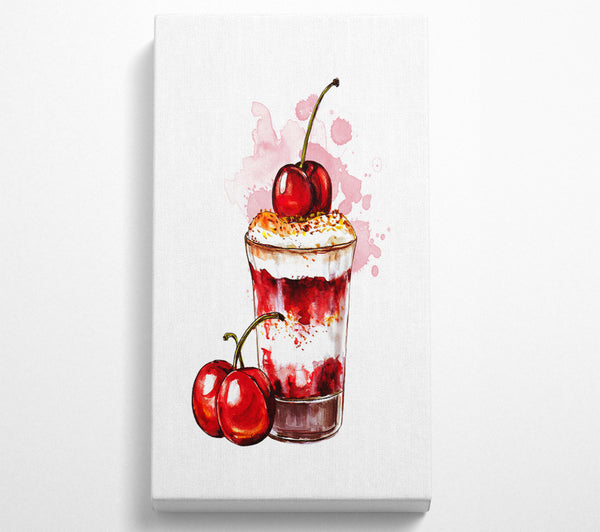 Kirsch-Eisbecher