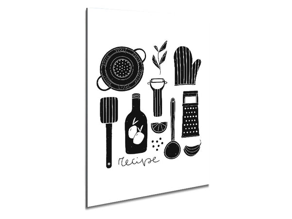 Utensils 3 Metal Print