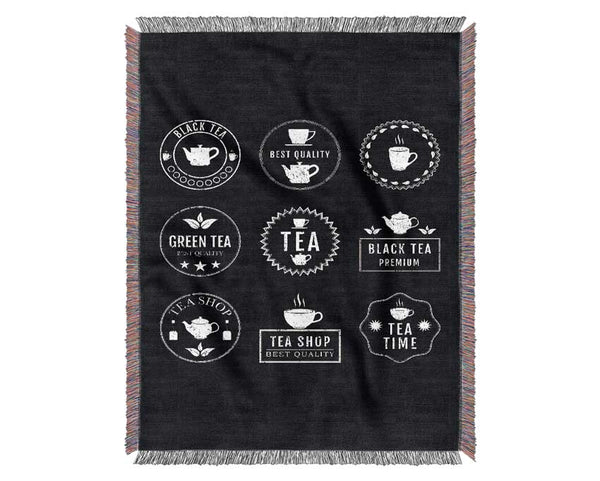 Selection Of Teas Woven Blanket