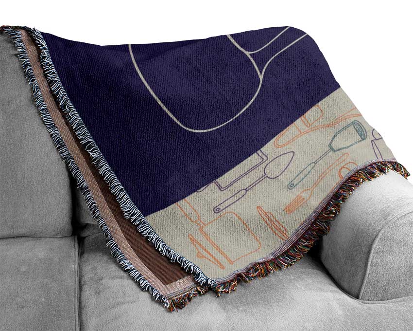 Recipe Woven Blanket