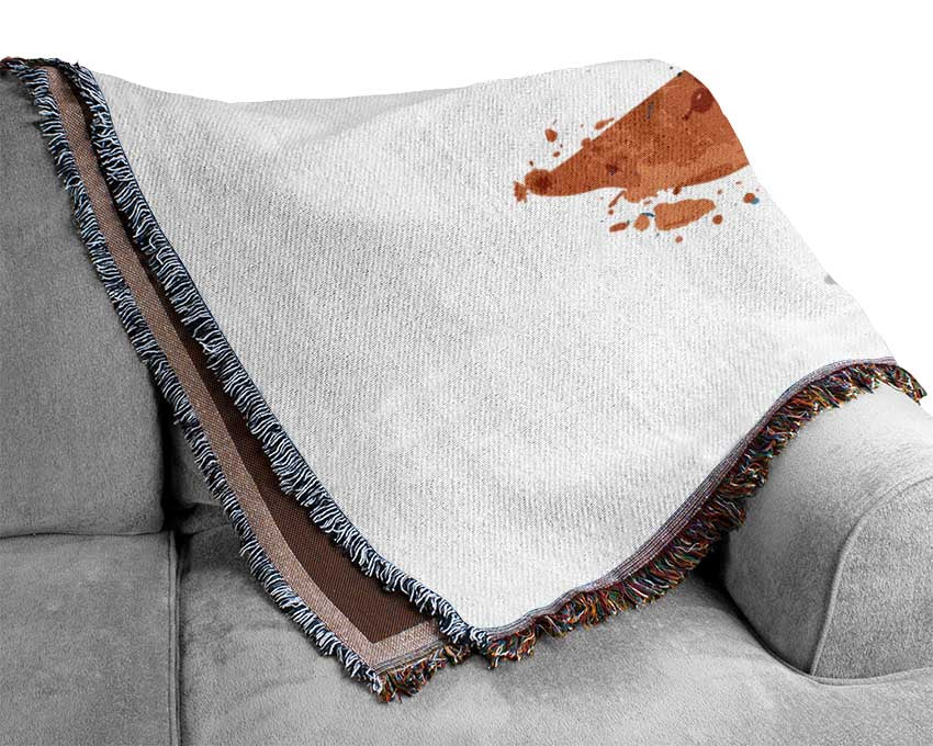 Tea Time Splash Woven Blanket