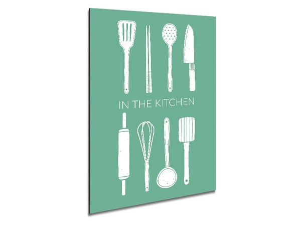 Utensils 10 Metal Print