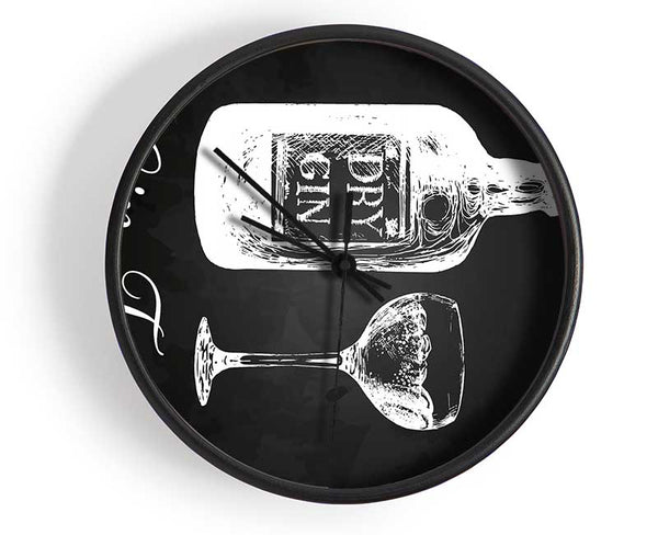 Gin And Tonic Over Ice 3 Clock - Wallart-Direct UK