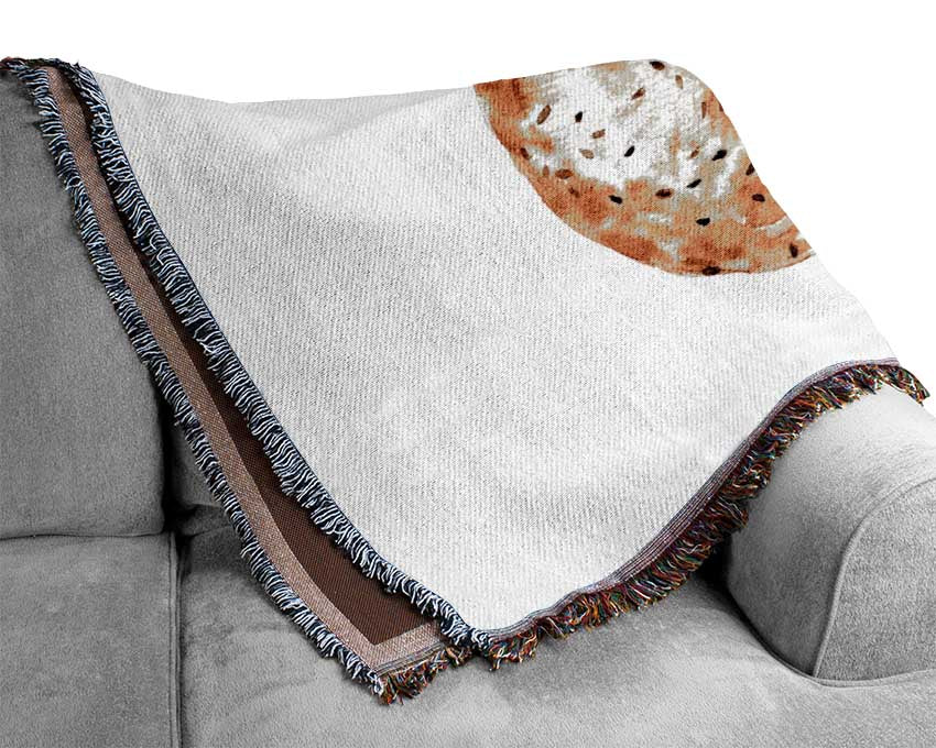 Homemade Bread Woven Blanket