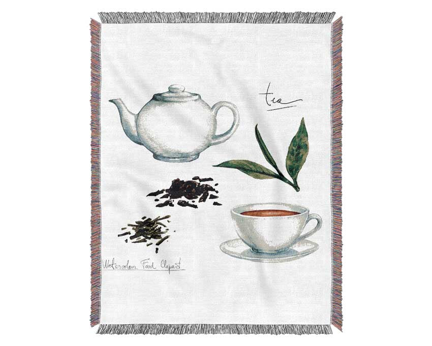 Tea Selection Woven Blanket