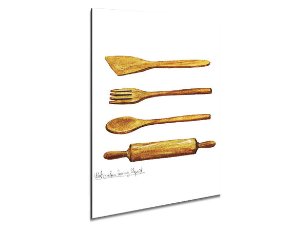 Utensils 13 Metal Print
