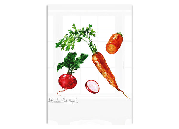 Radish And Carrots