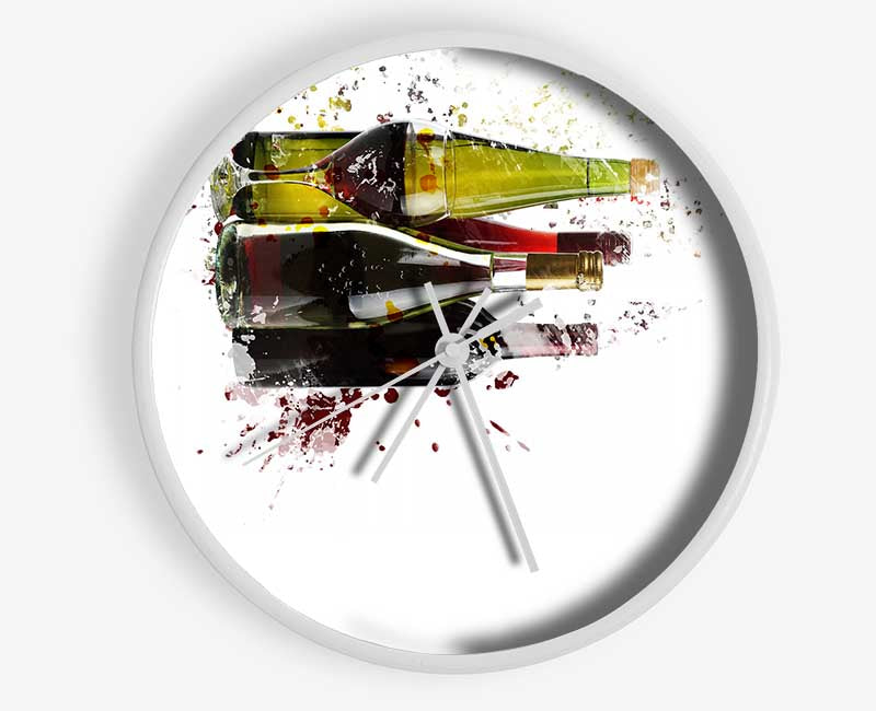 Wine Selection Clock - Wallart-Direct UK