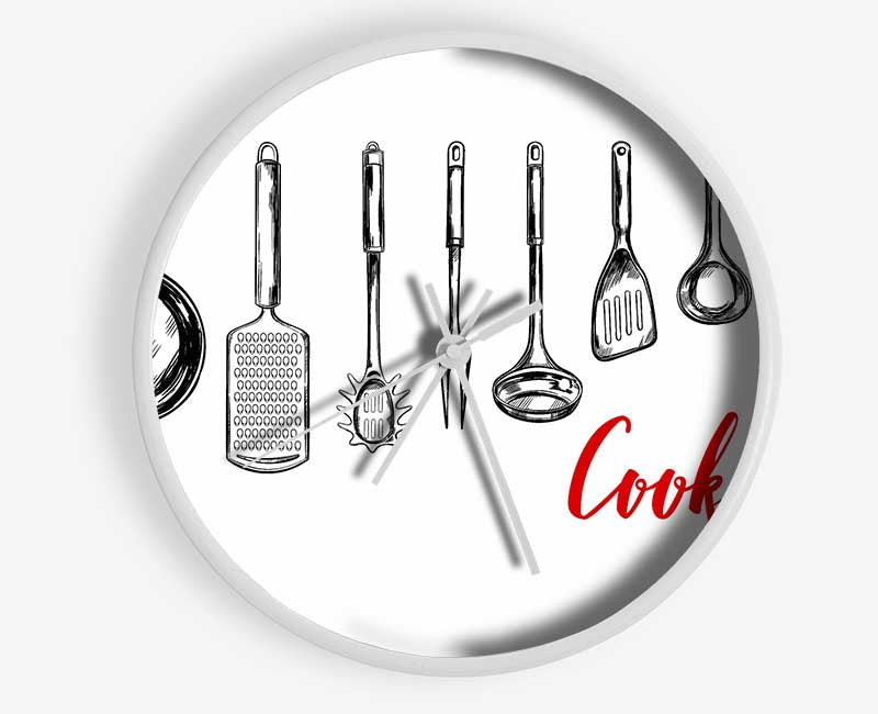 Utensils 4 Clock - Wallart-Direct UK