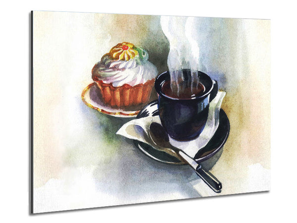 Kuchen und Kaffee