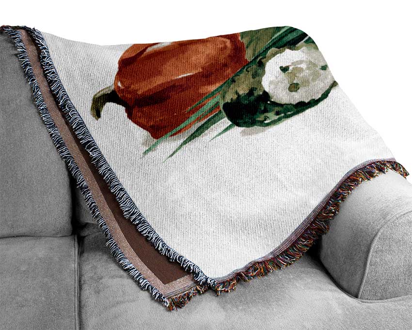 Salad Selection 1 Woven Blanket
