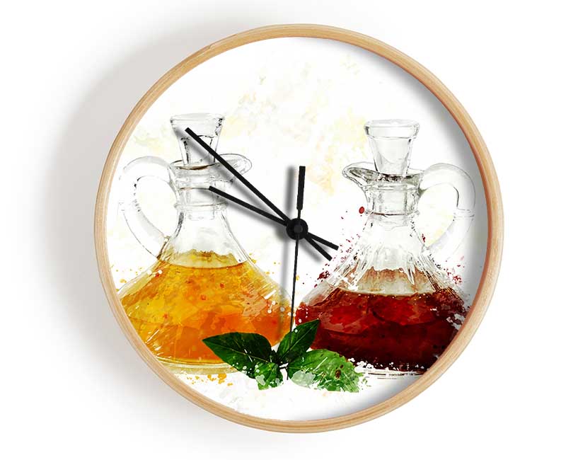 Oils Clock - Wallart-Direct UK