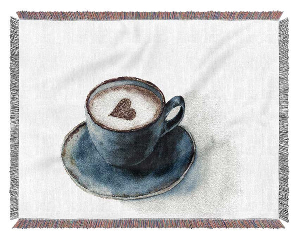 Coffee Love Woven Blanket