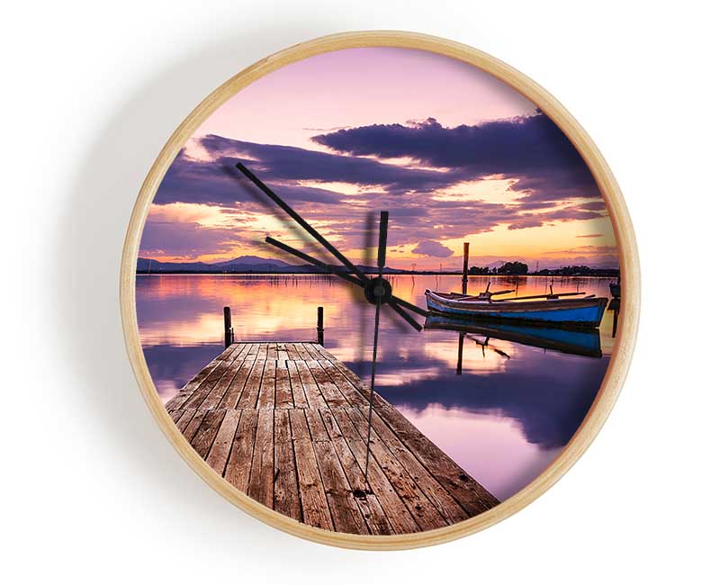 Reflections 2 Clock - Wallart-Direct UK