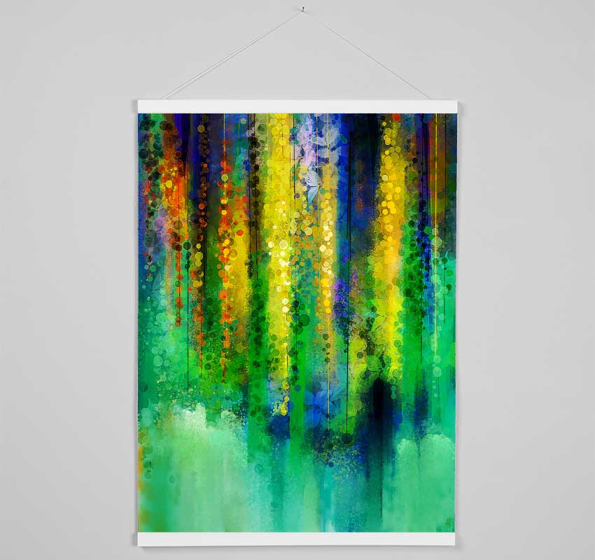 Abstract Willow Tree Hanging Poster - Wallart-Direct UK