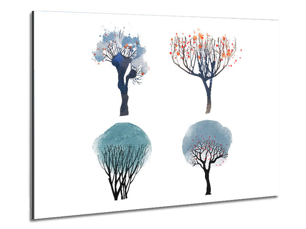 Four Seasons 1 Metal Print