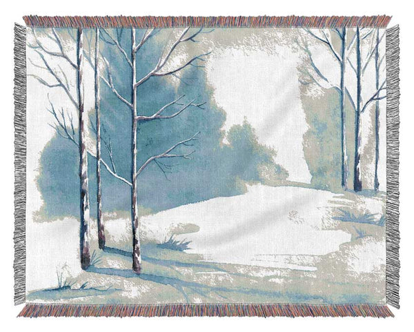 Magical Winter Woven Blanket